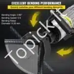 Elektrinis hidraulinis armatūros lenkimo įrenginys 1500 W – 10–25 mm, 0°–90° kampas - Image 7