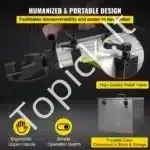 Elektrinis hidraulinis armatūros lenkimo įrenginys 1500 W – 10–25 mm, 0°–90° kampas - Image 4