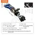 Elektrinis hidraulinis armatūros lenkimo įrenginys 1500 W – 6–20 mm, 0°–90° kampas - Image 7