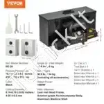 Elektrinis hidraulinis armatūros pjaustymo įrenginys 1000 W – pjovimo diapazonas 4–20 mm - Image 3
