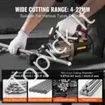 Elektrinis hidraulinis armatūros pjaustymo įrenginys 1500 W – 4–22 mm Ø, ultragreitas ir mobilus - Image 6