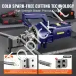 Elektrinis hidraulinis armatūros pjoviklis – 1700 W, 5–25 mm, ultragreitas—iki 5 s pjūvis - Image 4