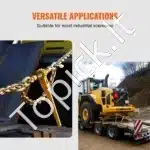 G80 ratchet grandinės tempikliai 59–77 cm – 2 vnt., 4 172 kg apkrova - Image 4