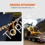 G80 ratchet grandinės tempikliai 6,3–8 mm – 4 vnt., 1 180 kg apkrova - Image 4