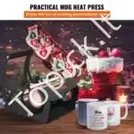 Galingas Termo Presas Puodeliams 11-30 oz 560W Juodos Spalvos | Sublimacinis Presas Dovanoms ir Verslui - Image 2