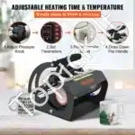 Galingas Termo Presas Puodeliams 11-30 oz 560W Juodos Spalvos | Sublimacinis Presas Dovanoms ir Verslui - Image 5