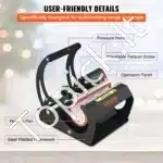 Galingas Termo Presas Puodeliams 11-30 oz 560W Juodos Spalvos | Sublimacinis Presas Dovanoms ir Verslui - Image 6