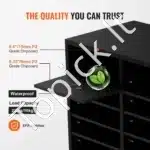 Juodas dokumentų organizatorius su 24 skyriais - Image 7