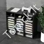 Juodas dokumentų organizatorius su 24 skyriais - Image 2