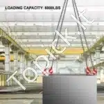 KĖLIMO GRANDINĖ 2 m, 4 GIJOS, 8 mm, 4,25 t  - Image 2