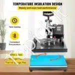 Kompaktiškas termopresas 25,4×30,5 cm – idealus kapų ir marškinėlių dekoravimui - Image 3