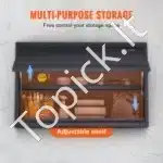 Metalo sieninė darbo / garažo spintelė 77 × 32 × 50 cm – 0,6 mm plienas, talpa 108 kg - Image 6