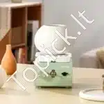 Mini elektrinis keramikos žiedimo ratas (320 aps./min, žalias) - Image 2