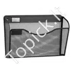 Modulinis Sieninis Laikiklis Dokumentams ir Žurnalams – 6 Vnt. Juodas, Biurui ir Mokyklai - Image 9