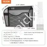 Modulinis Sieninis Laikiklis Dokumentams ir Žurnalams – 6 Vnt. Juodas, Biurui ir Mokyklai - Image 6