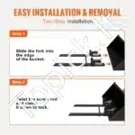 Paletės šakės 149 × 10 × 23 cm, 1814 kg keliamoji galia - Image 4