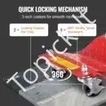 Patvarus automobilio padangų perstatymo rinkinys su 4 ratukais – iki 3600 kg talpa - Image 6