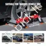 Patvarus automobilio padangų perstatymo rinkinys su 4 ratukais – iki 680 kg talpa - Image 6