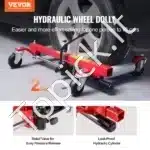 Patvarus automobilio padangų perstatymo rinkinys su 4 ratukais – iki 680 kg talpa - Image 8