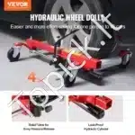 Patvarus automobilio padangų perstatymo rinkinys su 4 ratukais – iki 680 kg talpa - Image 8