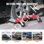 Patvarus automobilio padangų perstatymo rinkinys su 4 ratukais – iki 680 kg talpa - Image 6