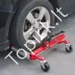 Patvarus automobilio padangų perstatymo rinkinys su 4 ratukais – iki 680 kg talpa - Image 2