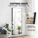 Pilno kūno veidrodis be stovo – 180×78,5 cm sieninis veidrodis interjerui - Image 6