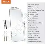 Pilno kūno veidrodis be stovo – 180×78,5 cm sieninis veidrodis interjerui - Image 3