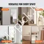 Pilno kūno veidrodis be stovo – 180×78,5 cm sieninis veidrodis interjerui - Image 4