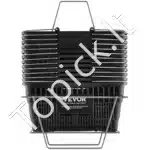 Pirkinių Krepšiai su Geležinėmis Rankenomis ir Stovu – 12 vnt., 21 L Talpos, Juodi, Profesionaliam ir Namų Naudojimui - Image 7