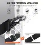 Plieninis dujų balionų stovas –3×~13,6 – 22,7 kg + 3 smulkūs, dydis 372 × 355 × 1 170 mm - Image 5