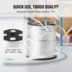 Poliesterio Tempimo Juosta Kabelių Traukimui, 96.9 m Ilgio, 1.6 cm Pločio, 998 kgf Tempimo Jėga, Balta - Image 3