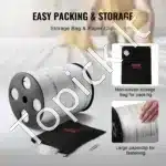 Poliesterio Tempimo Juosta Kabelių Traukimui, 96.9 m Ilgio, 1.6 cm Pločio, 998 kgf Tempimo Jėga, Balta - Image 4