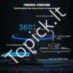 Profesionalus Karščio Presas 29x38 cm | Termo Presas Marškinėlių Sublimacijos Spaudai 1250W - Image 3