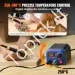 Profesionalus Medžio Degintuvo Rinkinys | Pirografijos Stotelė su Dvigubu Rašikliu ir 23 Antgaliais - Image 2