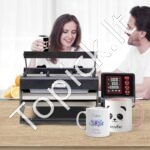 Profesionalus Sublimacinis Presas Dideliems Puodeliams ir Termosams 887 ml Juodos Spalvos | Termo Presas Puodelių Spaudai - Image 6