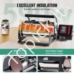 Profesionalus Sublimacinis Presas Dideliems Puodeliams ir Termosams 887 ml Juodos Spalvos | Termo Presas Puodelių Spaudai - Image 3