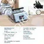 Profesionalus Sublimacinis Presas Dideliems Puodeliams ir Termosams 887 ml Mėlynos Spalvos | Termo Presas Puodelių Spaudai - Image 7