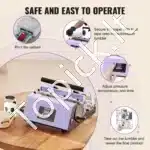 Profesionalus Sublimacinis Presas Dideliems Puodeliams ir Termosams 887 ml Mėlynos Spalvos | Termo Presas Puodelių Spaudai - Image 5