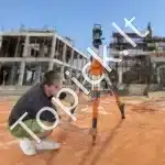 Profesionalus aliuminis trikojis lazeriniams nivelyrams 69–172 cm - Image 2