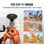 Profesionalus aliuminis trikojis lazeriniams nivelyrams 69–172 cm - Image 4