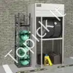 Profissionalus šaldymo dujų balionų stovas 3 × 13,6 kg + 3 mažesniems balionams - Image 2