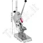 RANKINIS DEŠRŲ KLIPSUOTOJAS SU 8000 U-ŠALTO KLIPŲ - Image 8