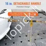 Rankeninis grandinės tempiklis 8 mm –10 mm su G80 grandinėmis – 4 vnt. komplektas | 3,2 t apkrova - Image 6