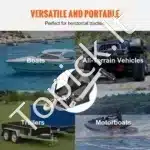 Rankinė gervė su 1587,5 kg traukos galia – 10 m poliesterio juosta, 2‑greičių spragtukas, ergonominė rankena - Image 4