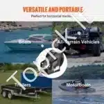 Rankinė gervė su 725,7 kg traukos galia – 10 m poliesterio juosta, 2‑greičių spragtukas, ergonominė rankena - Image 4