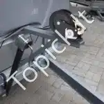 Rankinė gervė su 907,1 kg traukos galia – 7 m poliesterio juosta, 2‑greičių spragtukas, ergonominė rankena - Image 2