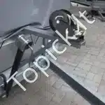 Rankinė lyno gervė su dviguba pavara – 1587 kg traukos galia, 10 m plieninis lynas - Image 2