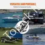 Rankinė lyno gervė su dviguba pavara – 1587 kg traukos galia, 10 m plieninis lynas - Image 4