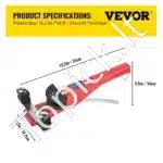 Rankinis vamzdžių lenkimo komplektas su 7 matricojomis 6–22 mm - Image 3